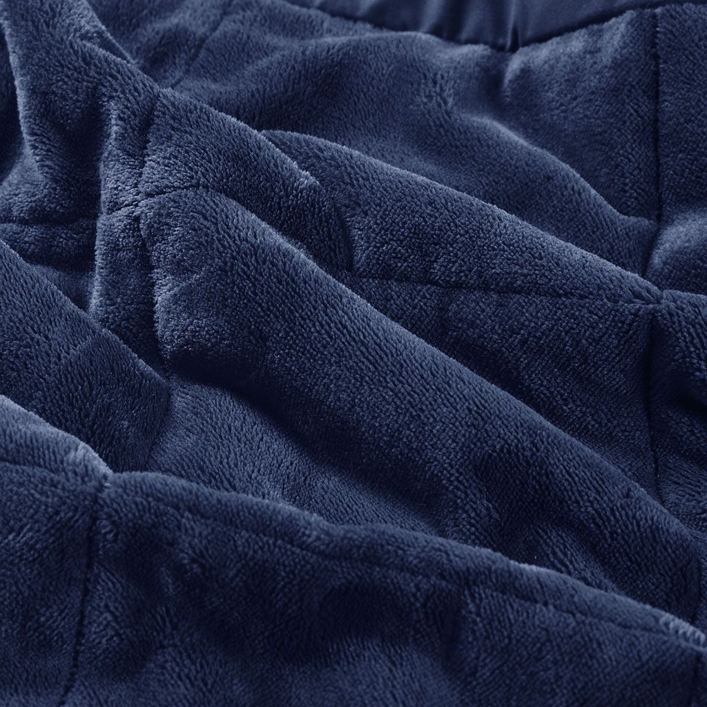 Reversible HeiQ Temperature-Regulating Blanket