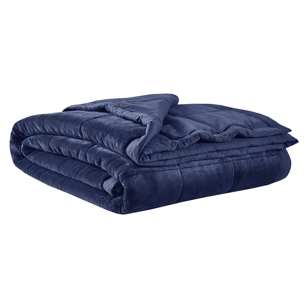 Reversible HeiQ Temperature-Regulating Blanket