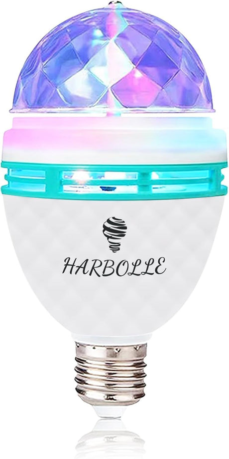 Rotating RGB LED Party and Stage Light Bulb