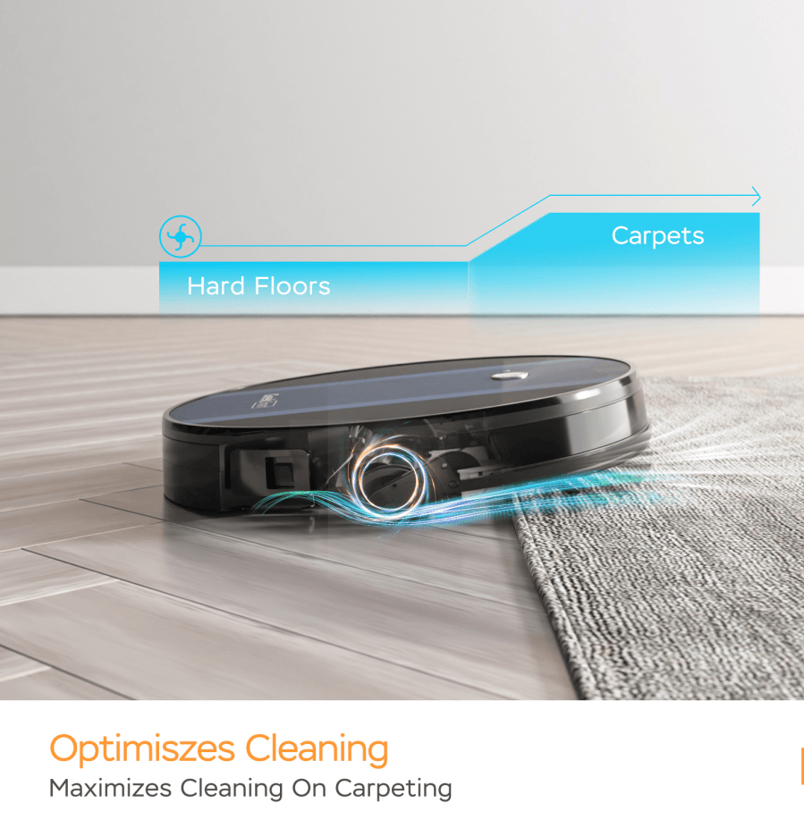 3-in-1 Robot Vacuum and Mop with LDS Navigation