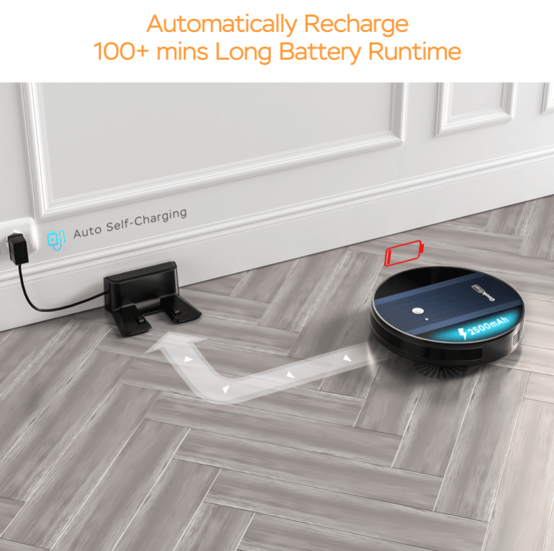 3-in-1 Robot Vacuum and Mop with LDS Navigation