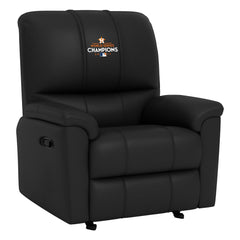 Houston Astros 2017 Champions Rocker Recliner – Rock & Recline Comfort
