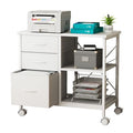Mobile Three-Drawer File Cabinet and Printer Stand