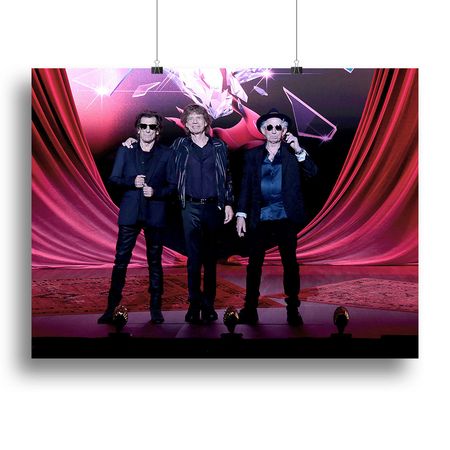 Rolling Stones Hackney Diamonds Launch Event Wall Art