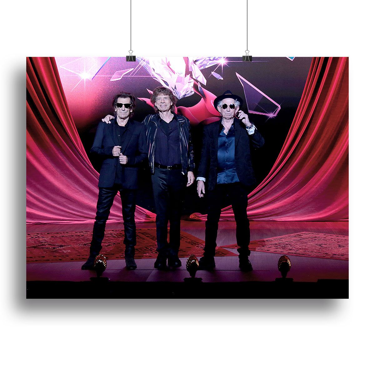 Rolling Stones Hackney Diamonds Launch Event Wall Art