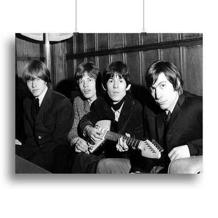Rolling Stones Guitar Donation Wall Art