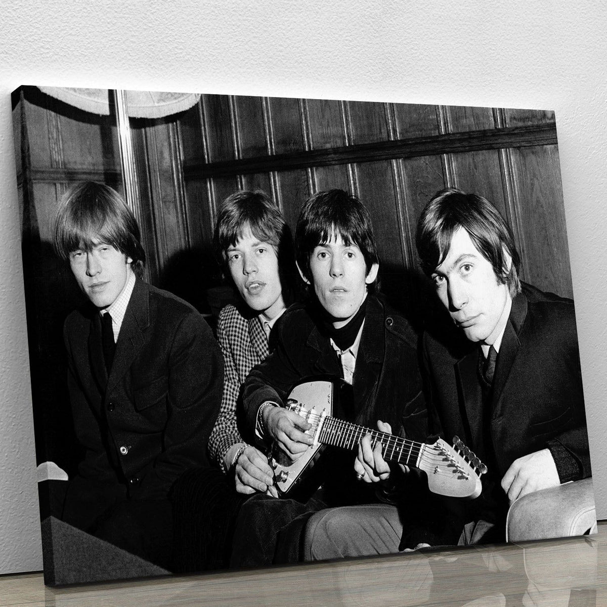 Rolling Stones Guitar Donation Wall Art