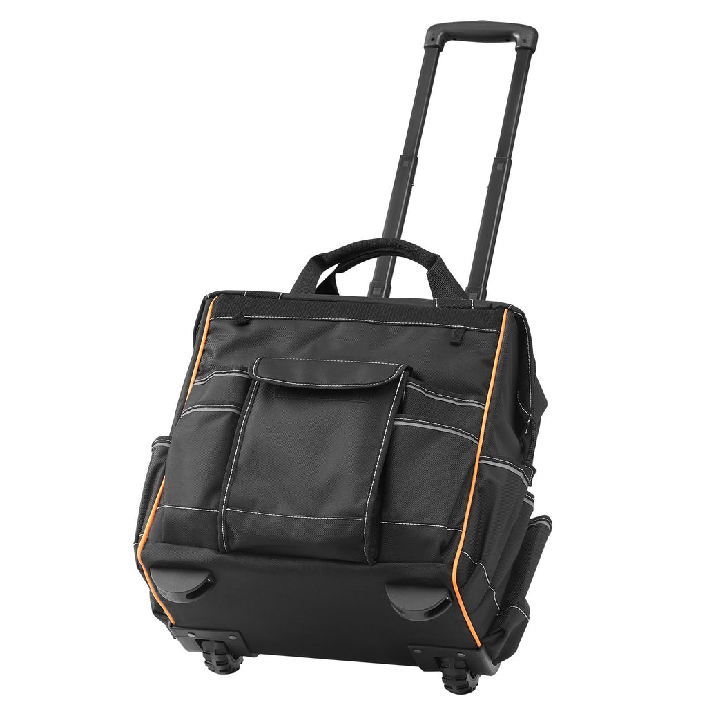 practical Rolling Tool Bag with Smooth Mobility and Stable Base
