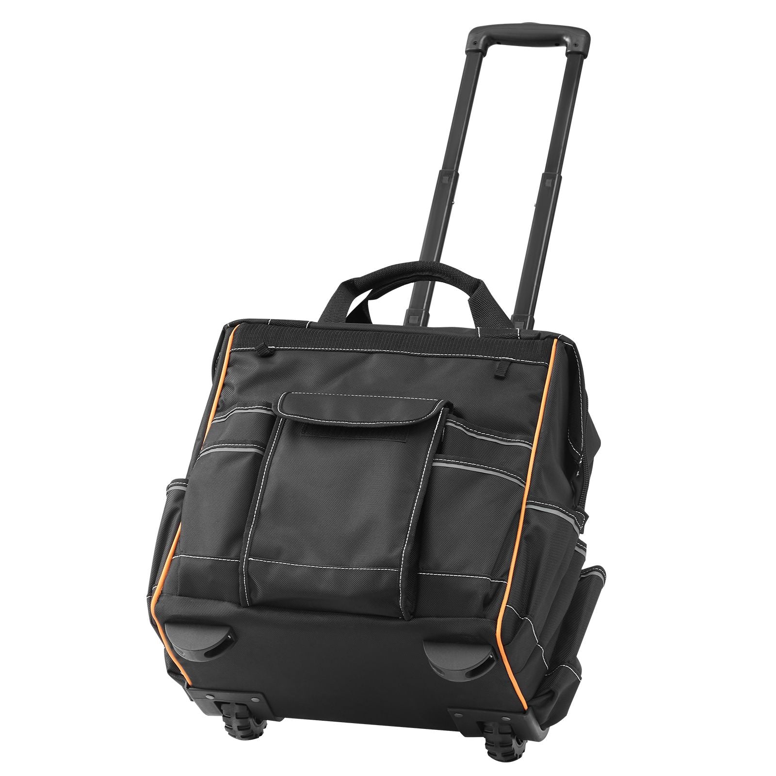 practical Rolling Tool Bag with Smooth Mobility and Stable Base