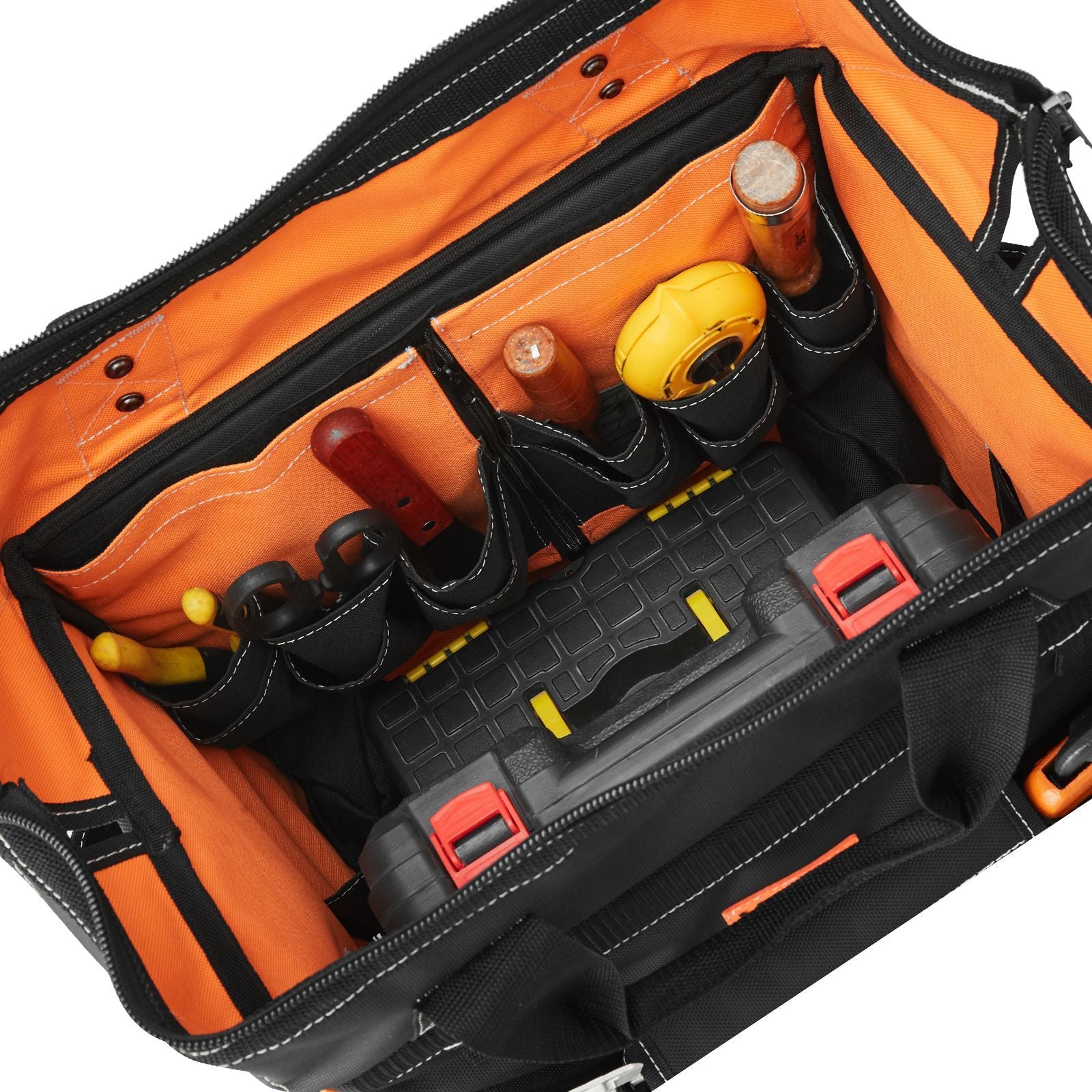 practical Rolling Tool Bag with Smooth Mobility and Stable Base