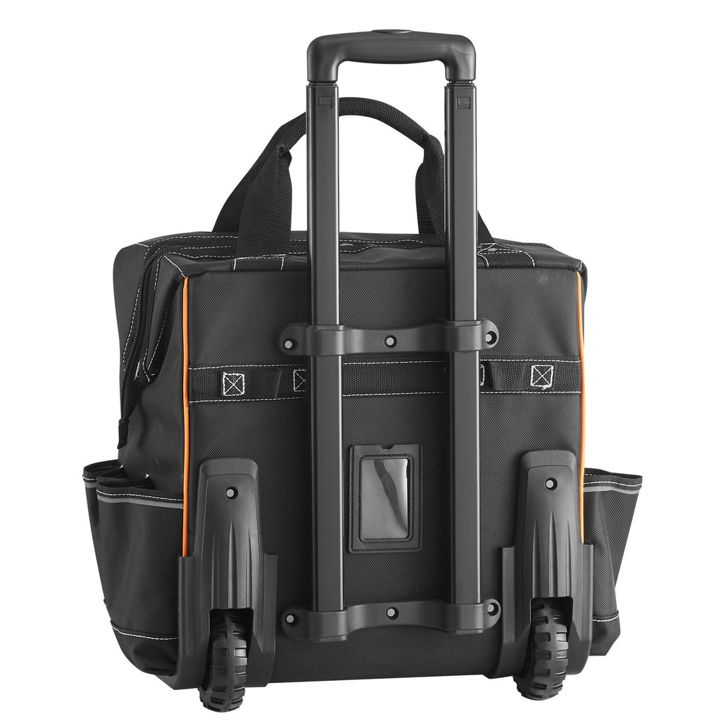 practical Rolling Tool Bag with Smooth Mobility and Stable Base