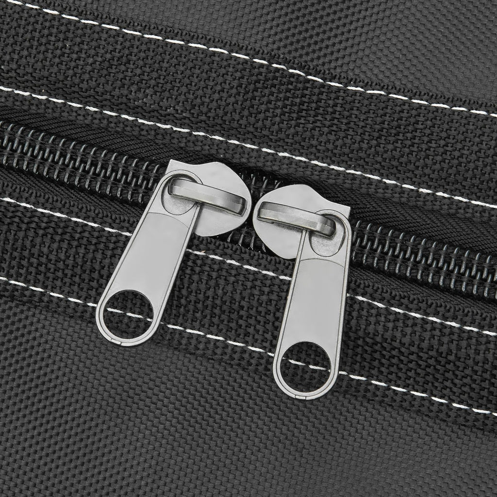 practical Rolling Tool Bag with 25 Pockets and Smooth Mobility