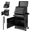 Rolling Tool Chest, 2-in-1 Detachable Design with Lock Bar and EVA Protection