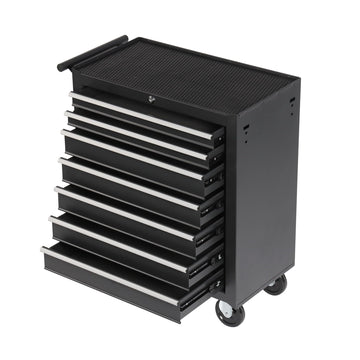 Rolling Tool Chest with 7 Drawer Tool Box with Wheels Multifunctional Tool Cart Storage