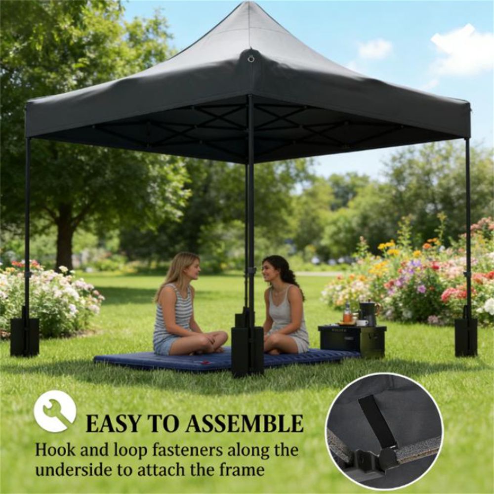 Peak Pole Canopy Replacement Top with Four Sand Bags