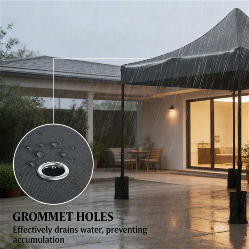Peak Pole Canopy Replacement Top with Four Sand Bags