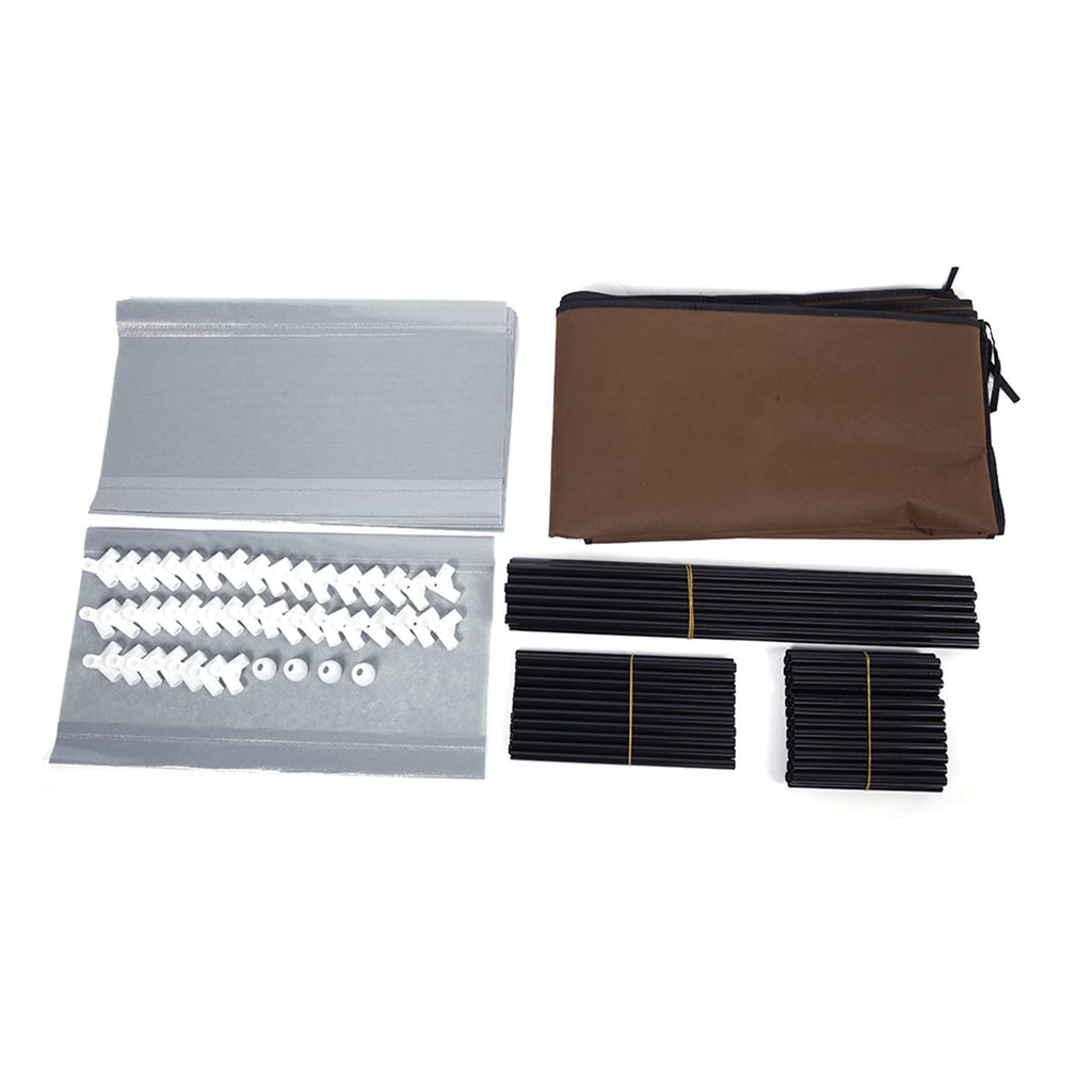 10-Layer 9-Lattice Non-woven Fabric Shoe Rack – Compact & Stylish Storage