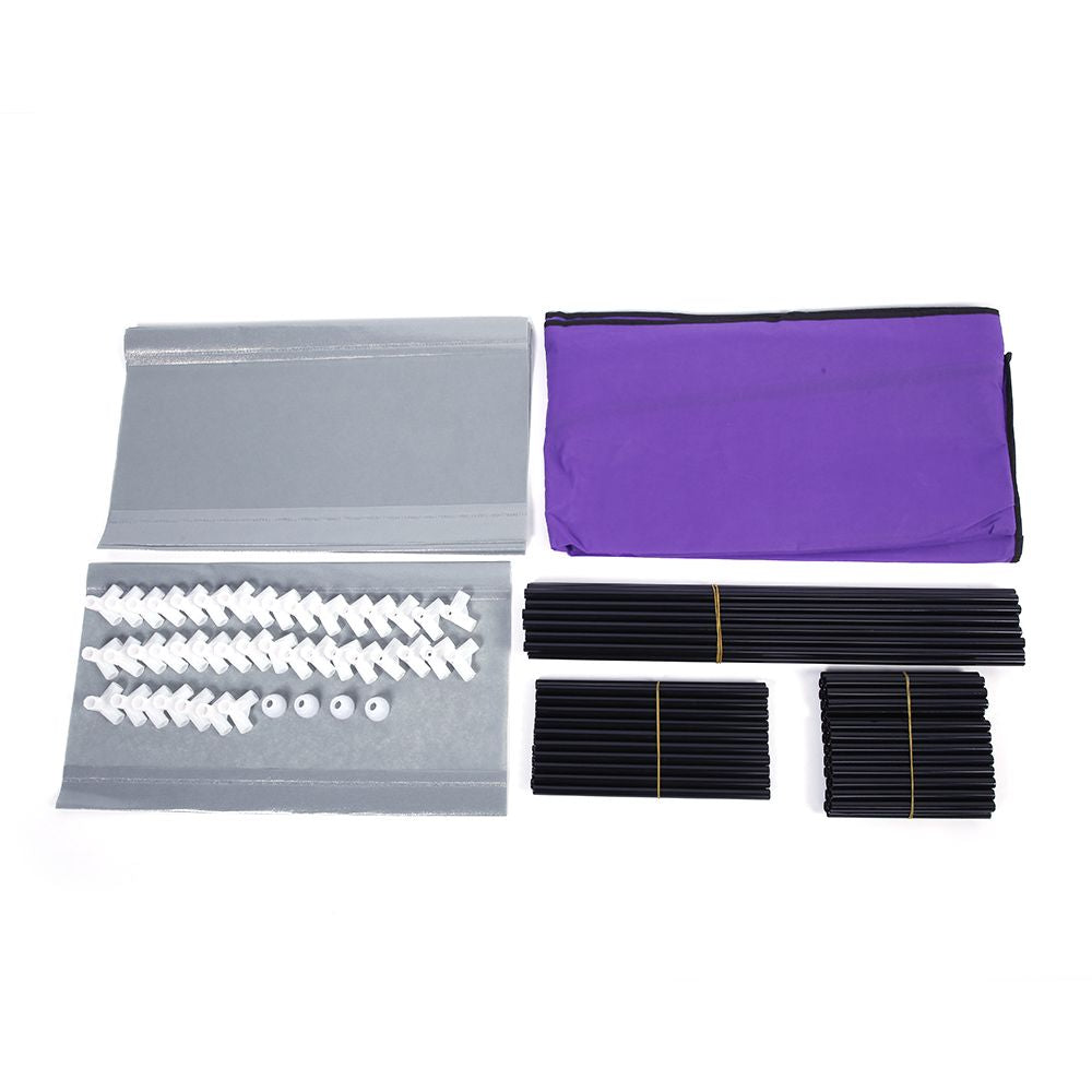 10-Layer 9-Lattice Non-woven Fabric Shoe Rack – Compact & Stylish Storage