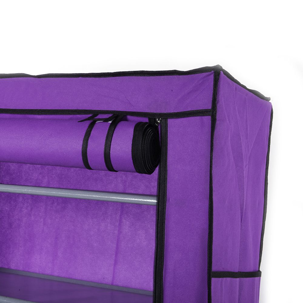 10-Layer 9-Lattice Non-woven Fabric Shoe Rack – Compact & Stylish Storage