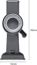 Hand-Cranked Rotary Grater with Interchangeable Drums