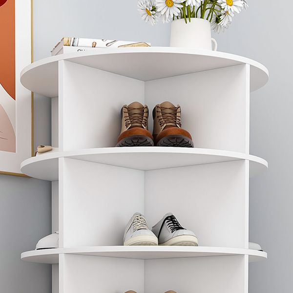 Easily Organize Your Footwear with a Space-Saving Rotating Shoe Rack