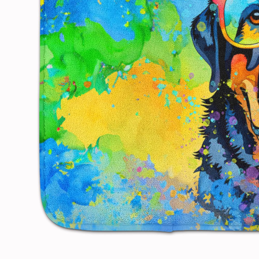 Rottweiler Hippie Dawg Cushioned Kitchen Mat