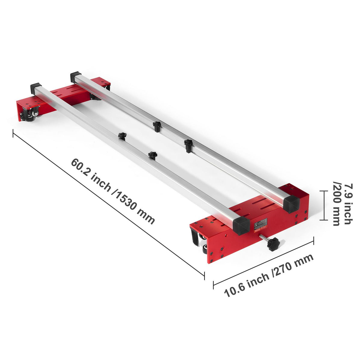 Adjustable Router Sled for Slab Flattening