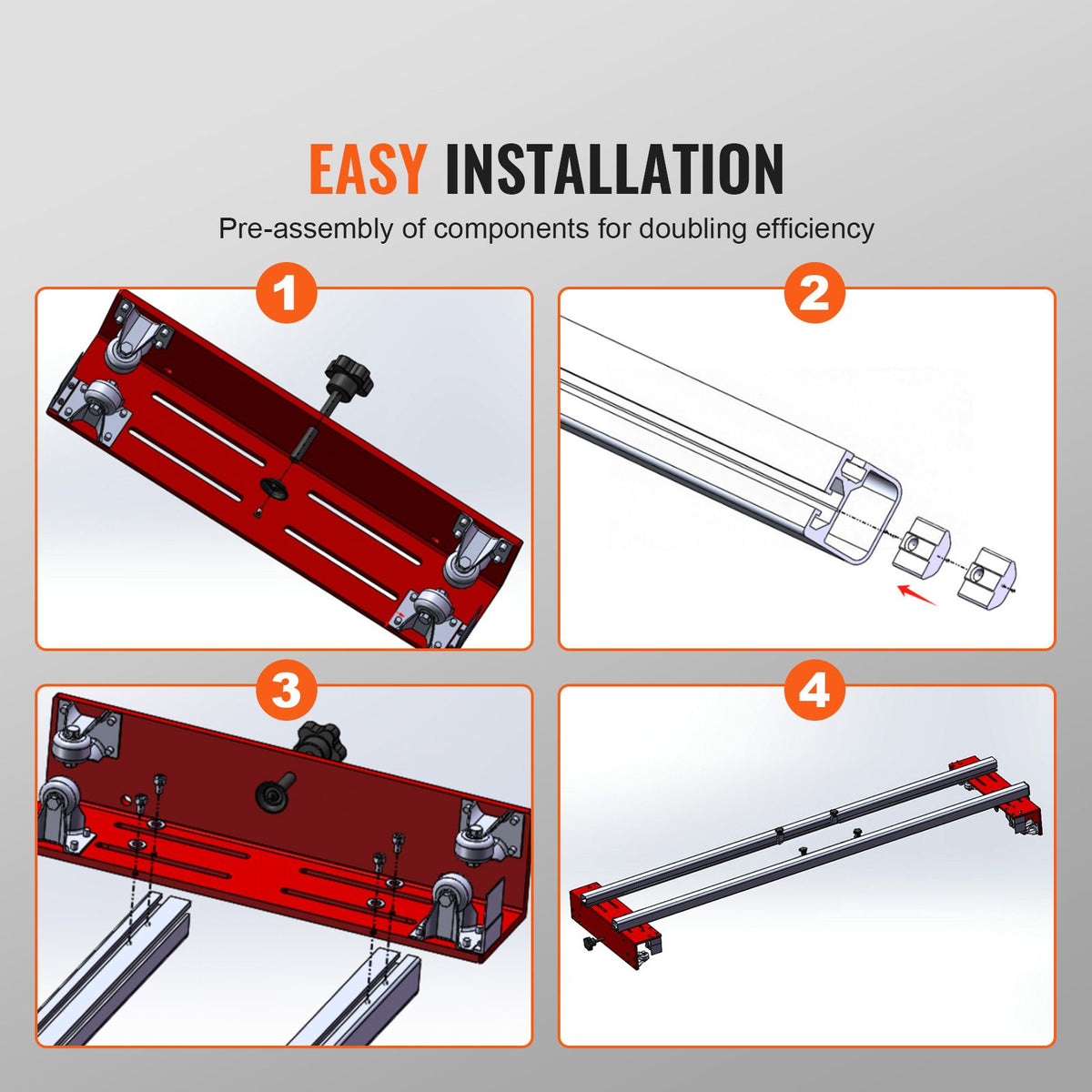 Adjustable Router Sled for Slab Flattening