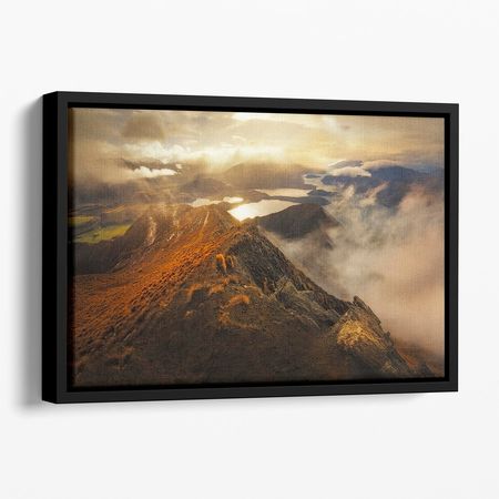 Roy's Peak Floating Framed Wall Art