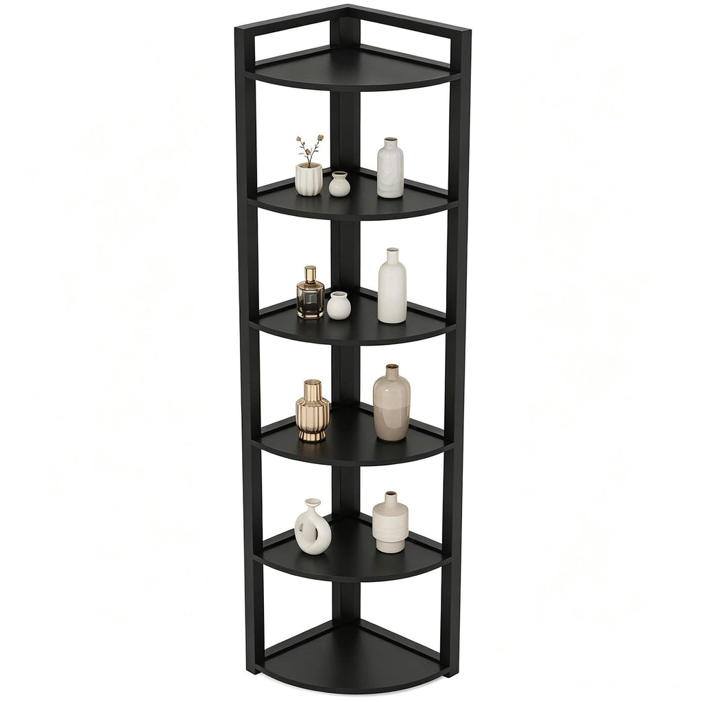 Rustic Corner Shelf for Display and Everyday Storage