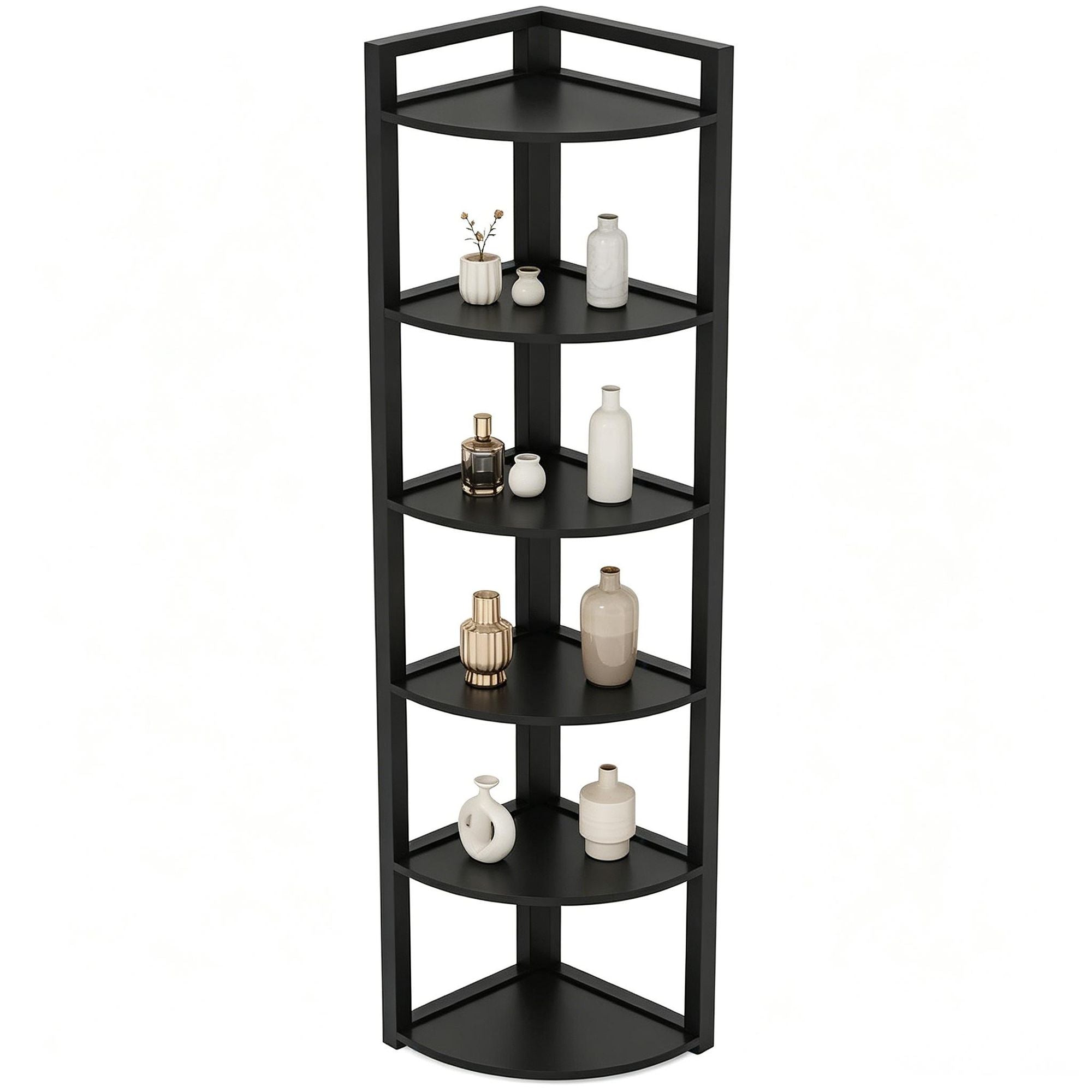 Rustic Corner Shelf for Display and Everyday Storage