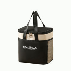 Insulated Lunch Tote with Separate Accessory Pockets