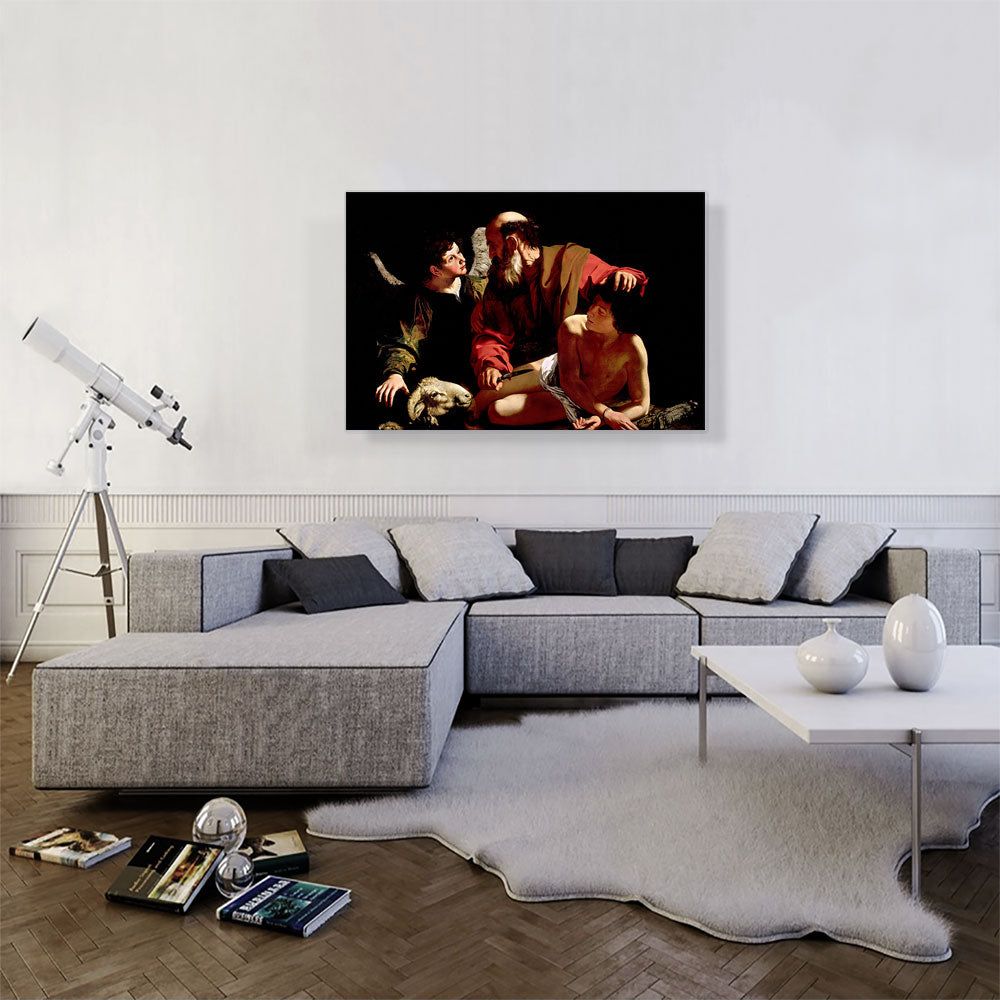 Sacrifice of Isaac 1598 – Premium Canvas Art for Timeless Decor