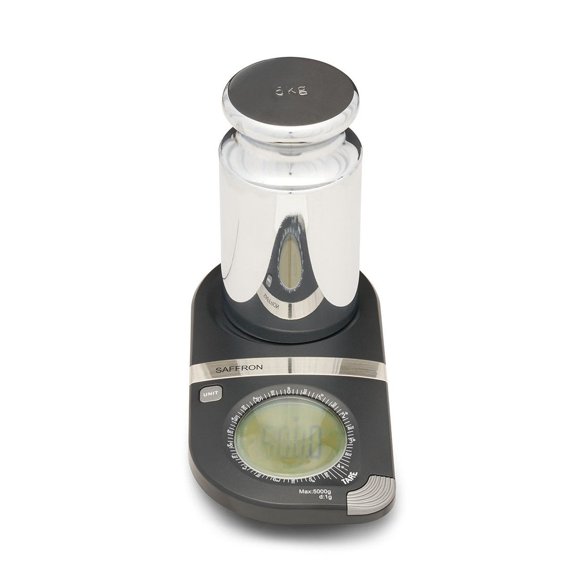SAFFRON-5K Digital Kitchen Scale with Bowl Platform