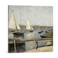 Sailing Boats at Argenteuil 1888 Wall Art