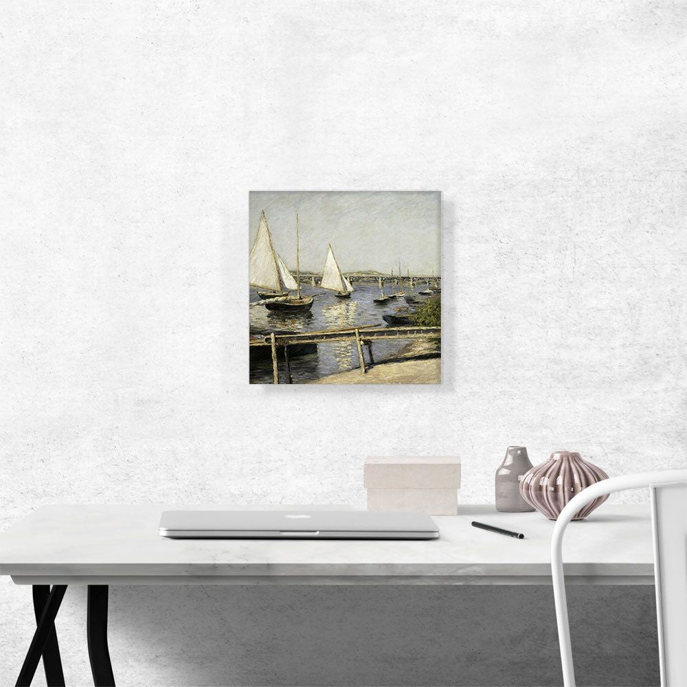 Sailing Boats at Argenteuil 1888 Wall Art