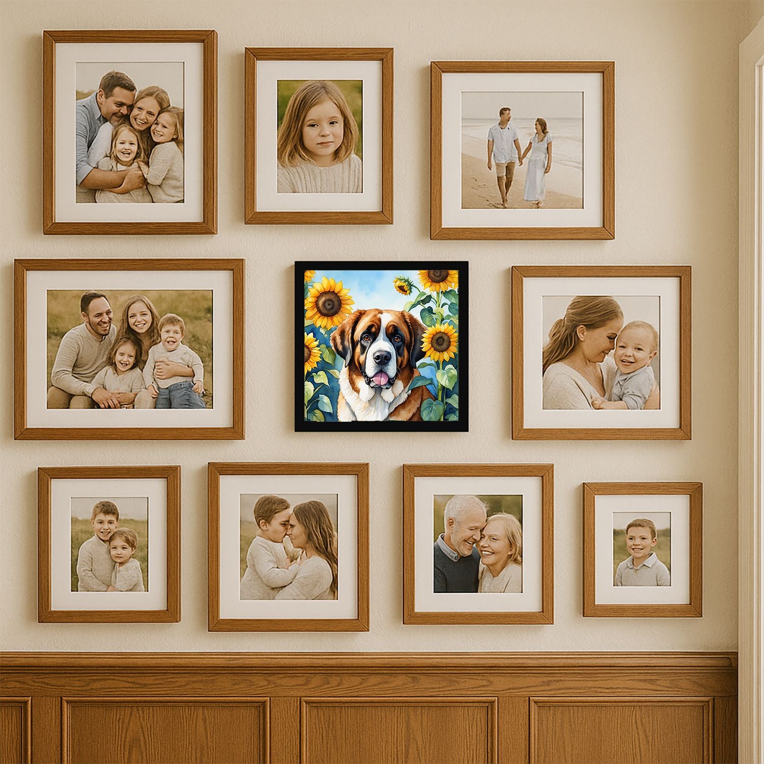 Framed Metal Wall Art – Ready to Hang Home Decor