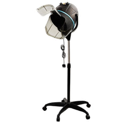 Salon Vertical Hair Bonnet Dryer with Adjustable Temperature and Timer