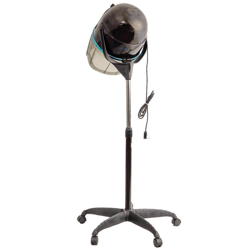 Salon Vertical Hair Bonnet Dryer with Adjustable Temperature and Timer