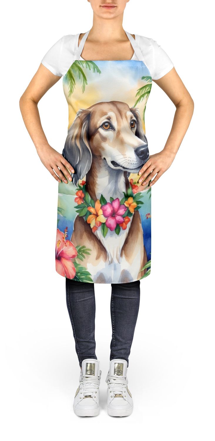 Saluki Luau Artwork Bib Apron
