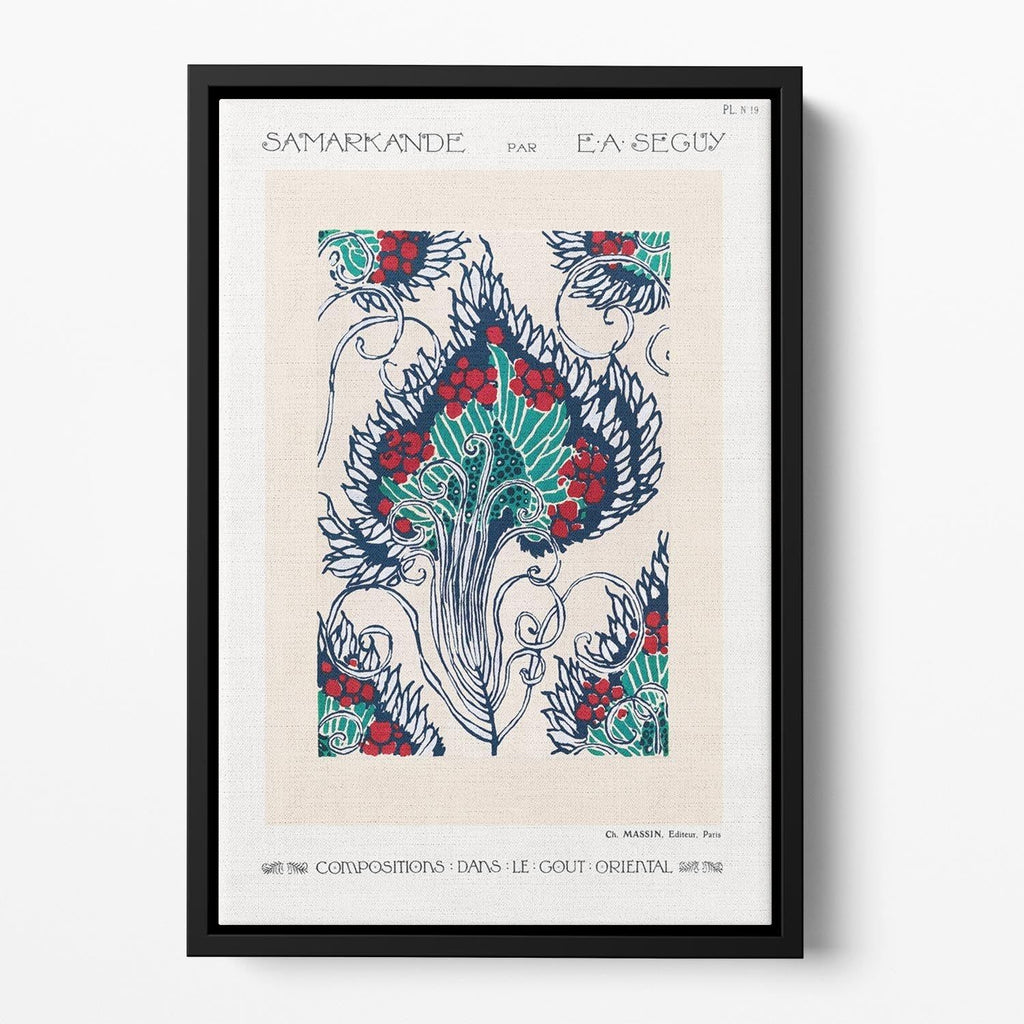 Samarkande 19 Floating Framed Canvas