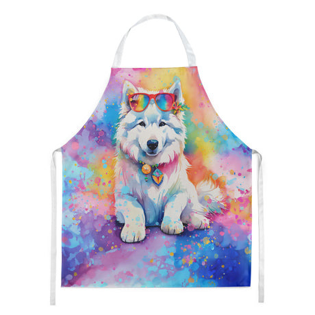 Samoyed Hippie Dawg Bib Apron