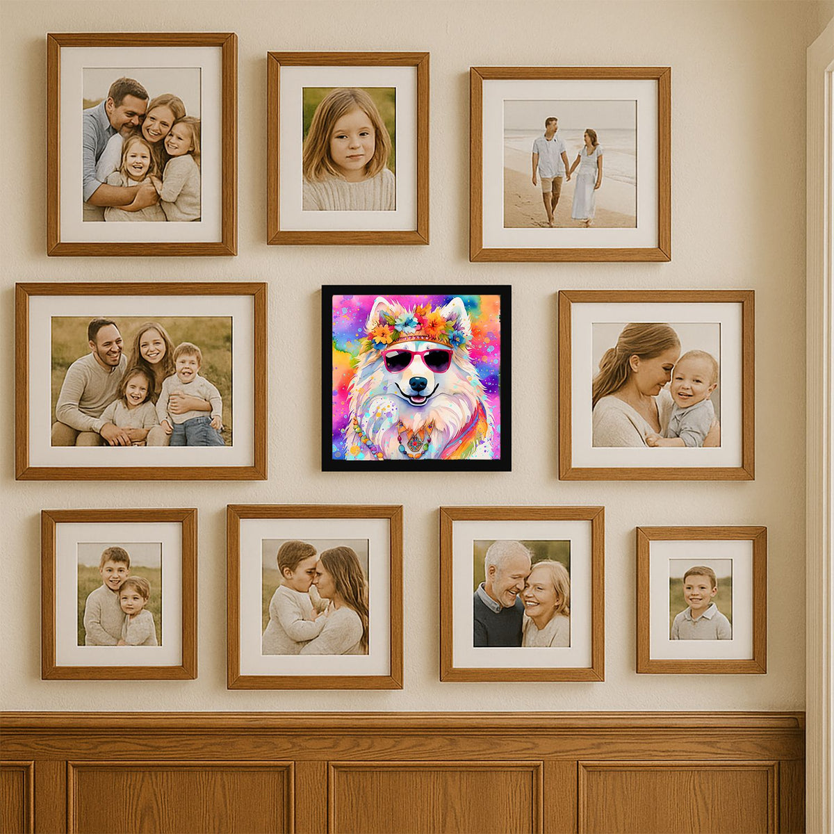 Modern Framed Metal Print Wall Art – Ready to Hang