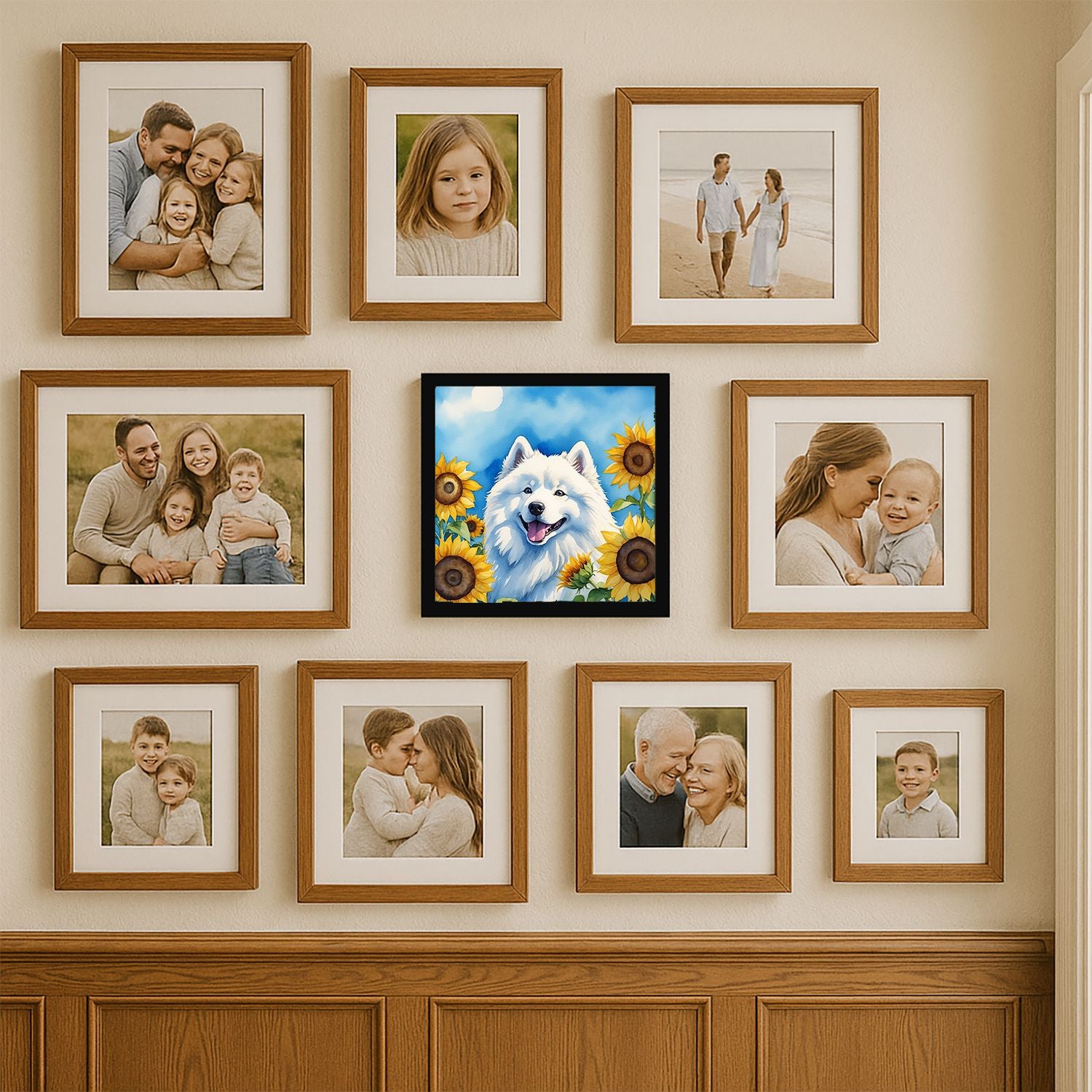 Framed Metal Print for Kitchen, Bathroom, Office – Ready to Hang