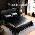 Luxurious Satin Bed Sheet Set – Full Size, 4-Piece with Deep Pockets