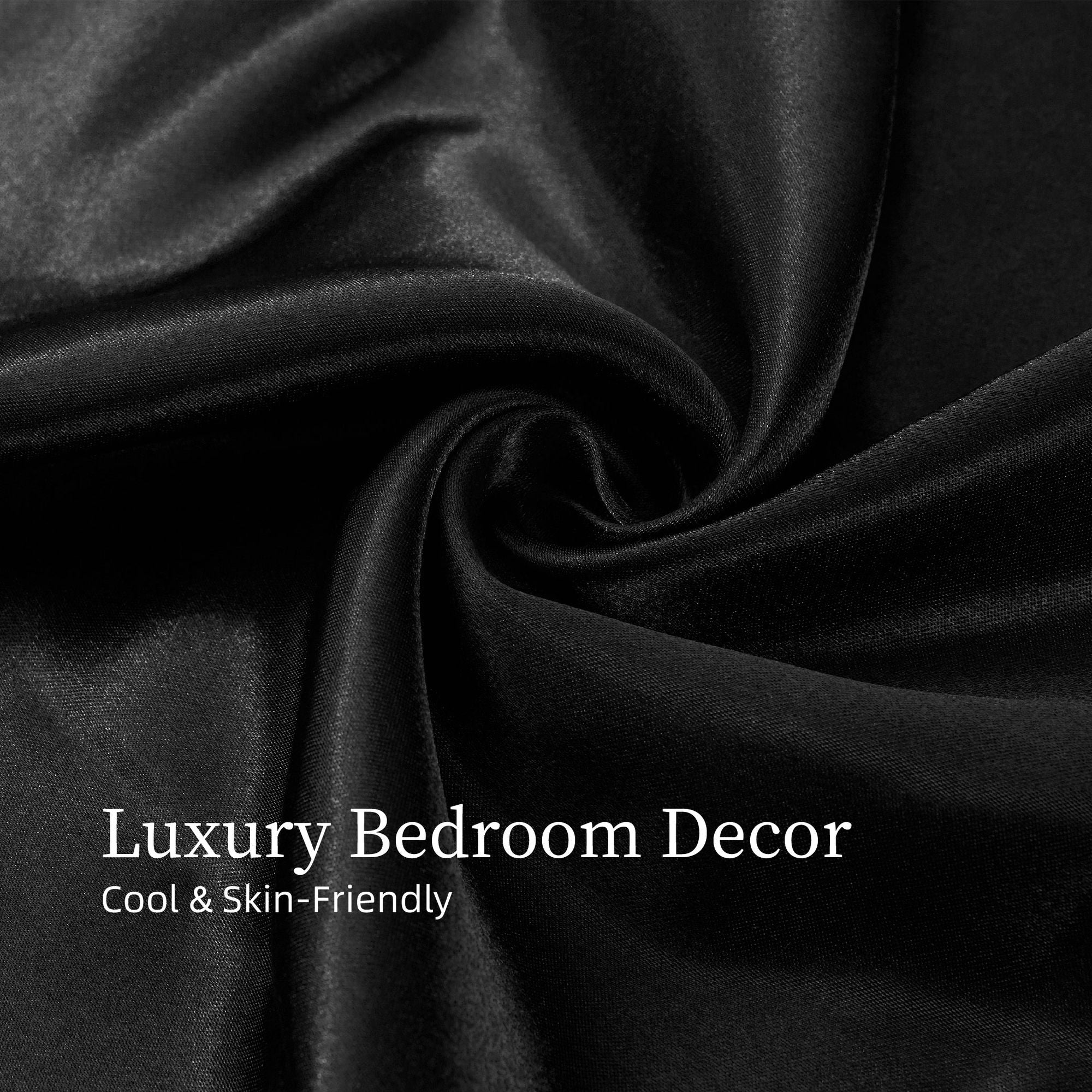 Luxurious Satin Bed Sheet Set – Full Size, 4-Piece with Deep Pockets