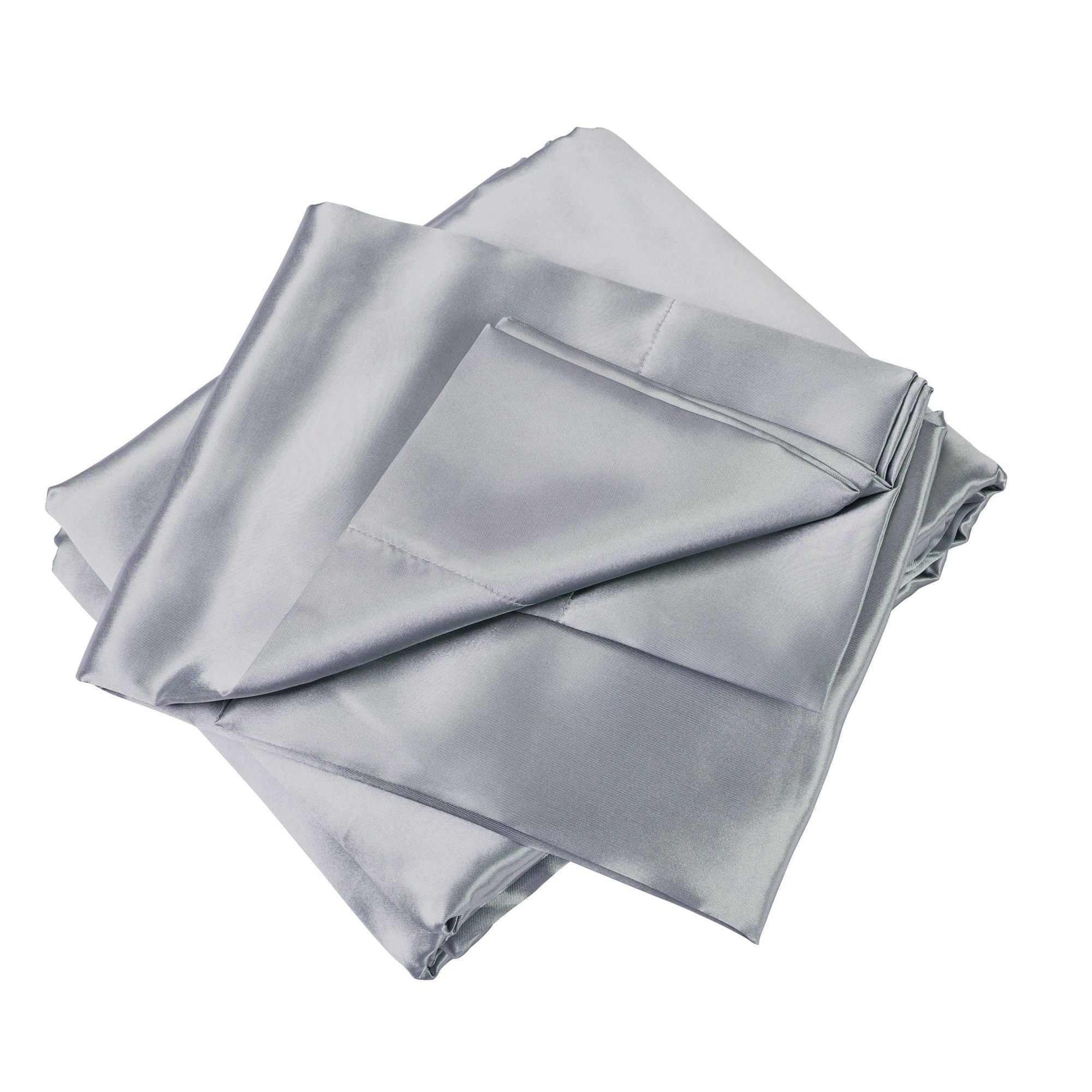 Luxurious Satin King Sheet Set with 15- Deep Pocket