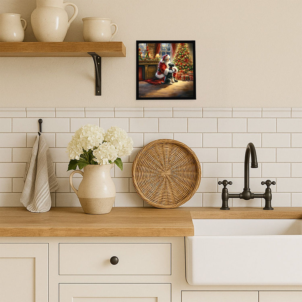 Santa Claus Framed Wall Art – Ready to Hang for Any Room