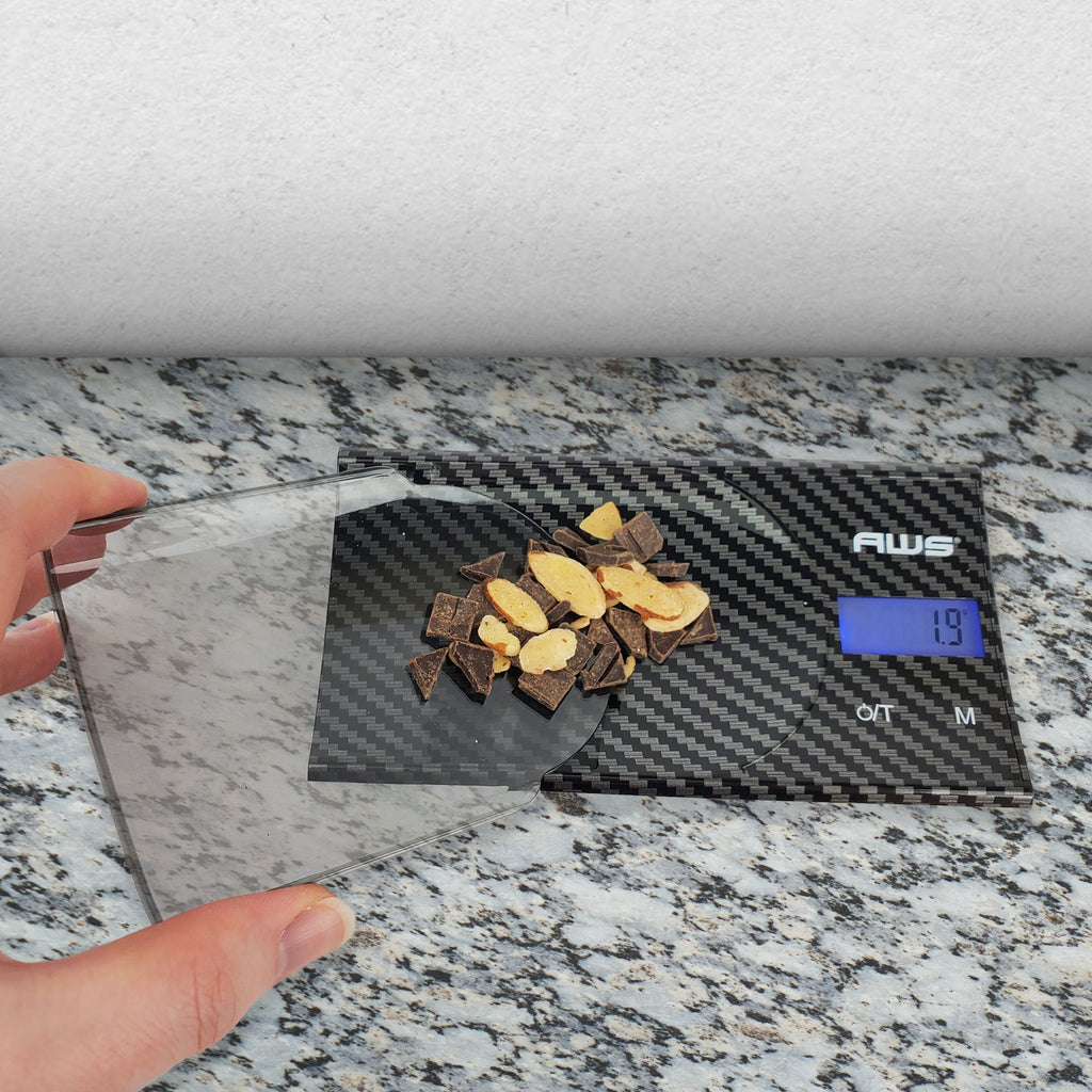 Top-Selling 650g Carbon Fiber Black Digital Pocket Scale for Precision Weighing
