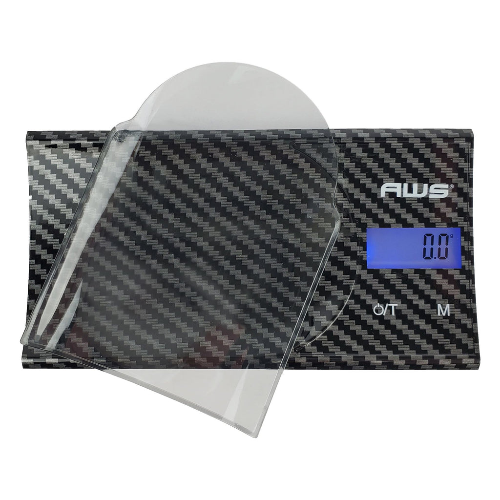 Top-Selling 650g Carbon Fiber Black Digital Pocket Scale for Precision Weighing